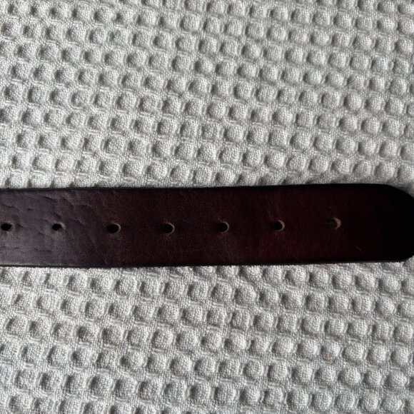 $130 Pine Top Horween Chromexcel Brown Leather Belt - 28-30 Made in USA - Picture 13 of 13